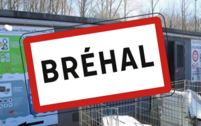 En Juillet, OSE Services mets à disposition un salarié à la déchèterie de Bréhal :